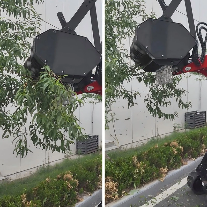 Принадлежности для мульчера для обрезки ветвей деревьев на обочинах дорог