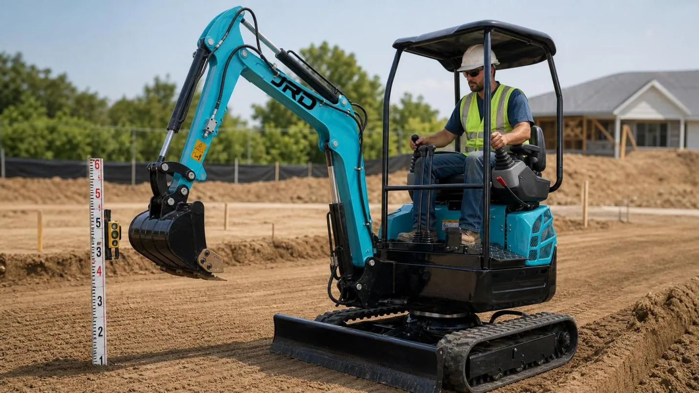 Getting the Grade Right — Leveling and Finishing With a Mini Excavator
