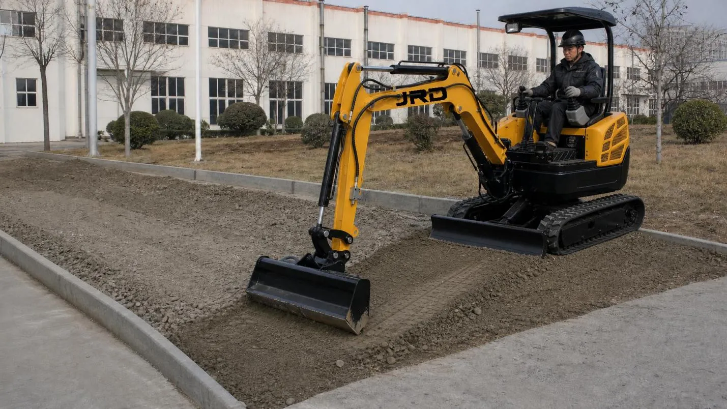 Getting the Grade Right — Leveling and Finishing With a Mini Excavator - detail image 2